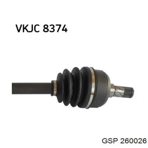Comprar 374835 Opel Semieje delantero izquierdo