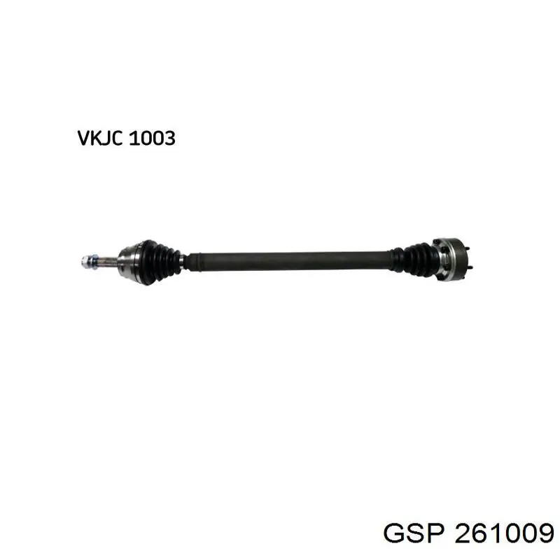 Semieje delantero derecho VAG 1HM407274B precio, desde 78,71 EUR