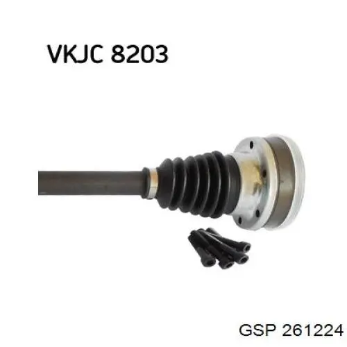 Comprar 1K0407271HT VAG Semieje delantero izquierdo