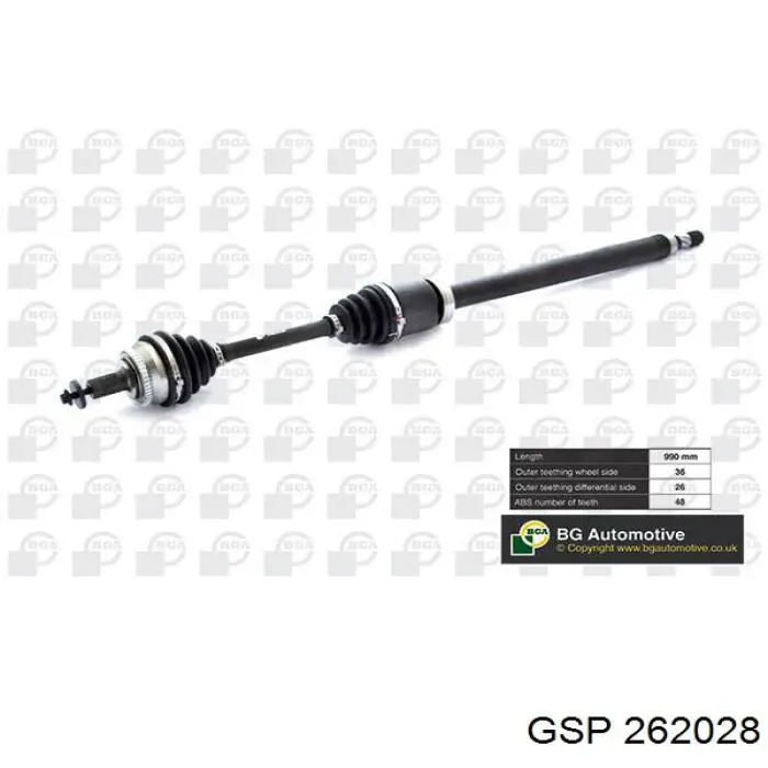 Semieje delantero derecho Volvo 8252050 precio, desde 147,23 EUR