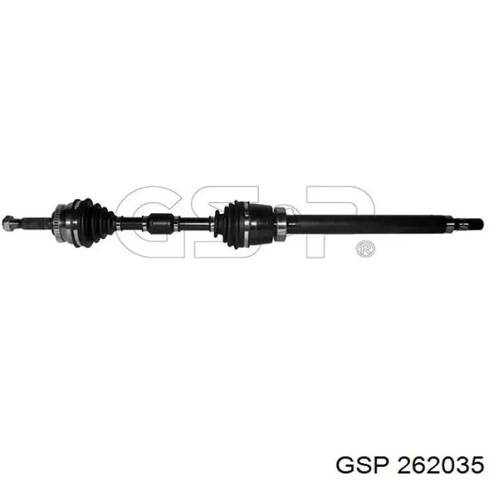 Semieje delantero derecho GSP 262035 precio, desde 146,86 EUR