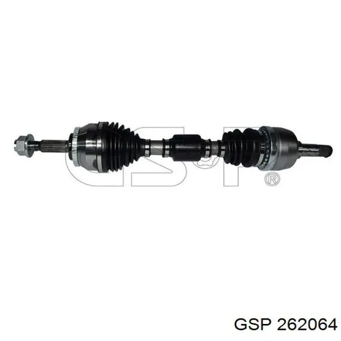 Semieje delantero izquierdo GSP 262064 precio, desde 75,50 EUR