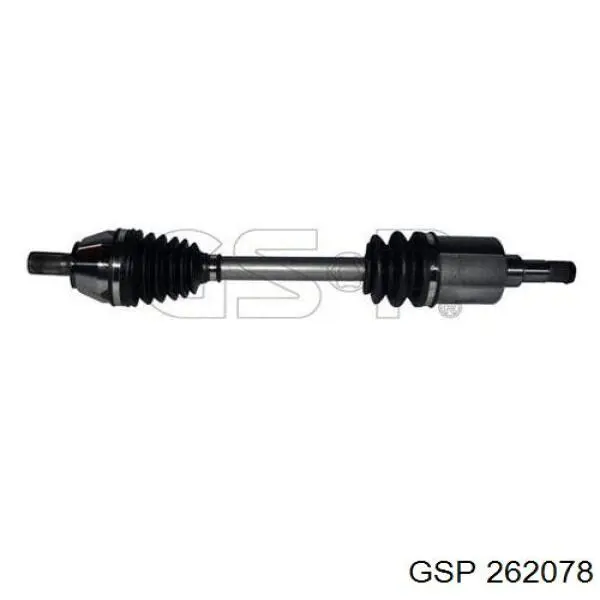 Semieje delantero izquierdo GSP 262078 precio, desde 101,59 EUR