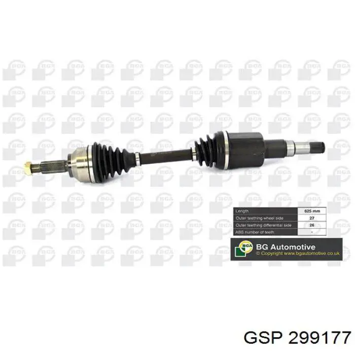 Semieje delantero izquierdo NTY NPWJG000 precio, desde 99,16 EUR