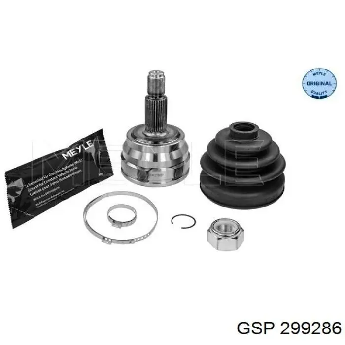 Semieje delantero izquierdo GSP 299286 precio, desde 291,02 EUR