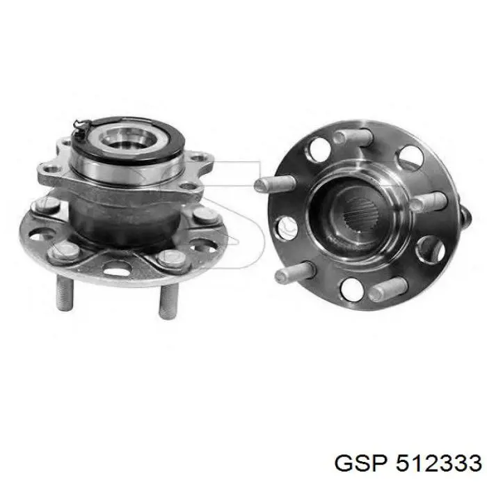 512333 GSP montaje de transmision (montaje de caja de cambios)