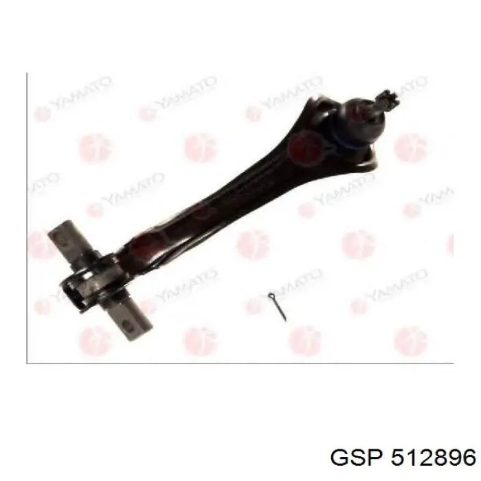 512896 GSP silentblock de brazo de suspensión trasero superior