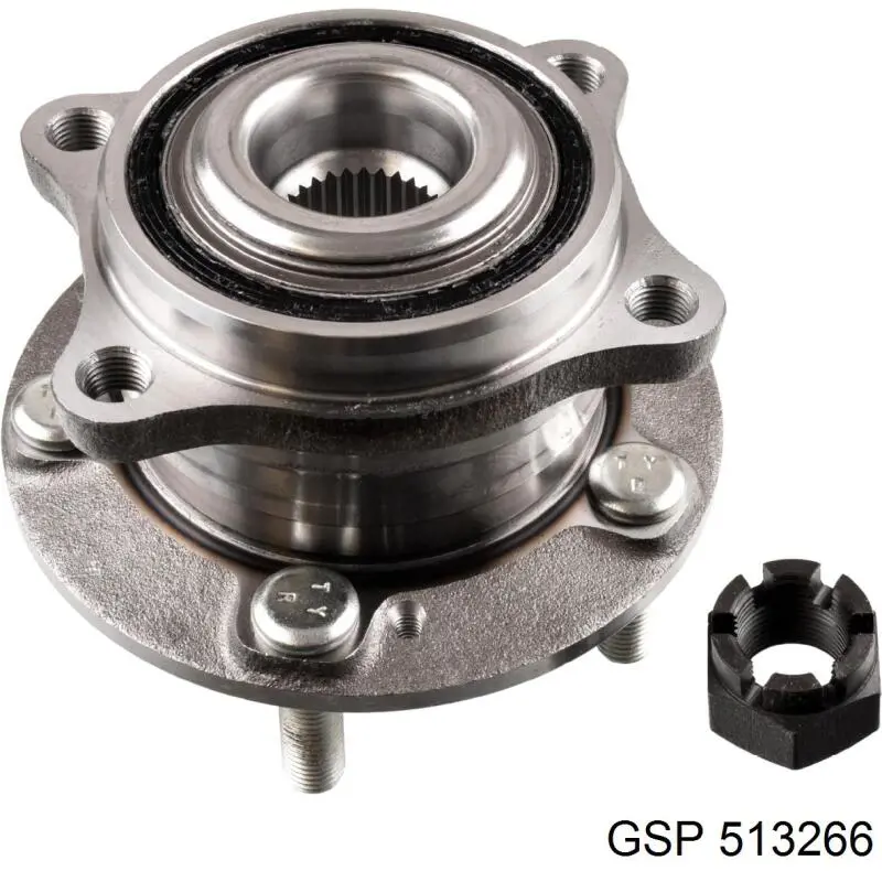 513266 GSP silentblock trasero de ballesta trasera