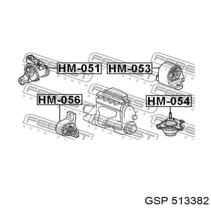 Soporte de motor derecho Metalcaucho 57388 precio, desde 30,72 EUR