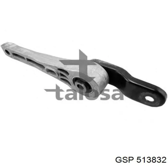 Taco de motor trasero Metalcaucho 07176