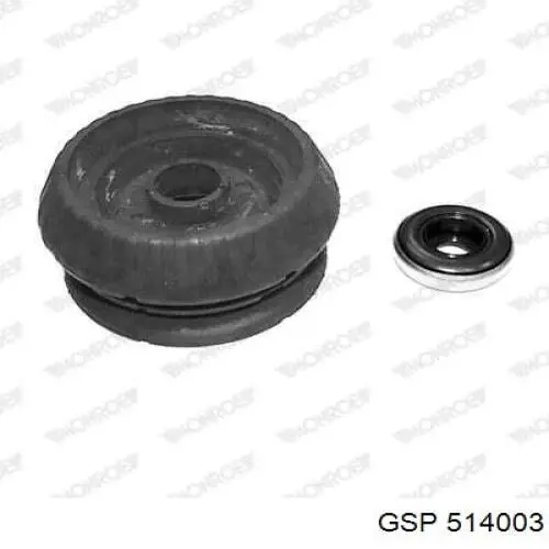 Buje delantero del brazo longitudinal trasero 514003 GSP