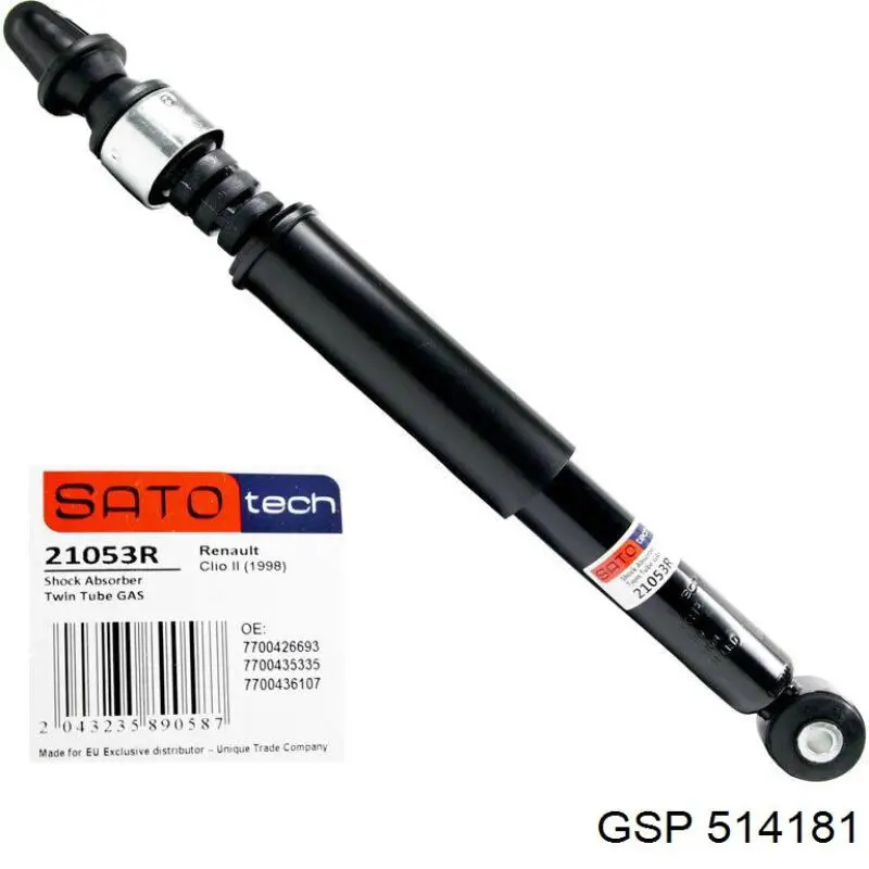 Soporte del amortiguador delantero GSP 514181 precio, desde 23,78 EUR