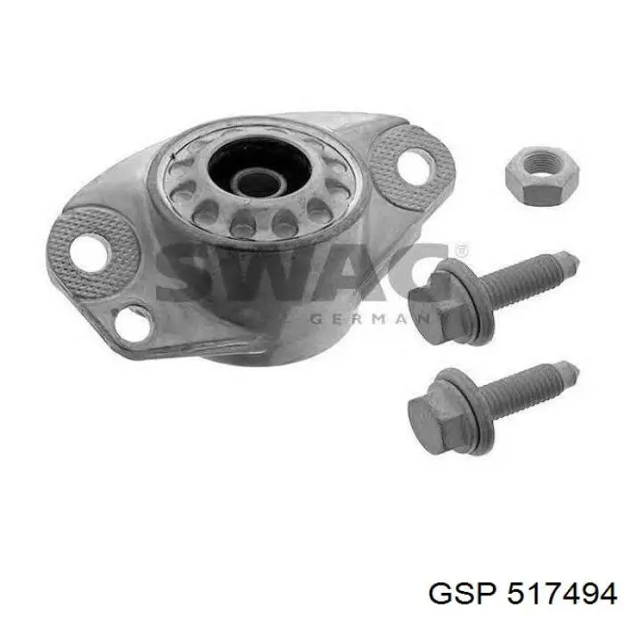 Cazoleta de amortiguador trasero GSP 517494 precio, desde 13,95 EUR