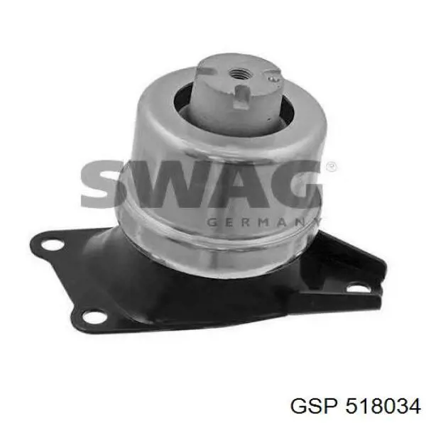 57441 Metalcaucho Soporte de motor derecho