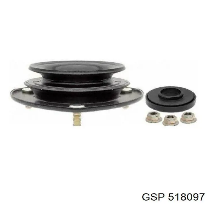 Rodamiento de soporte del amortiguador delantero GSP 518097 precio, desde 4,34 EUR