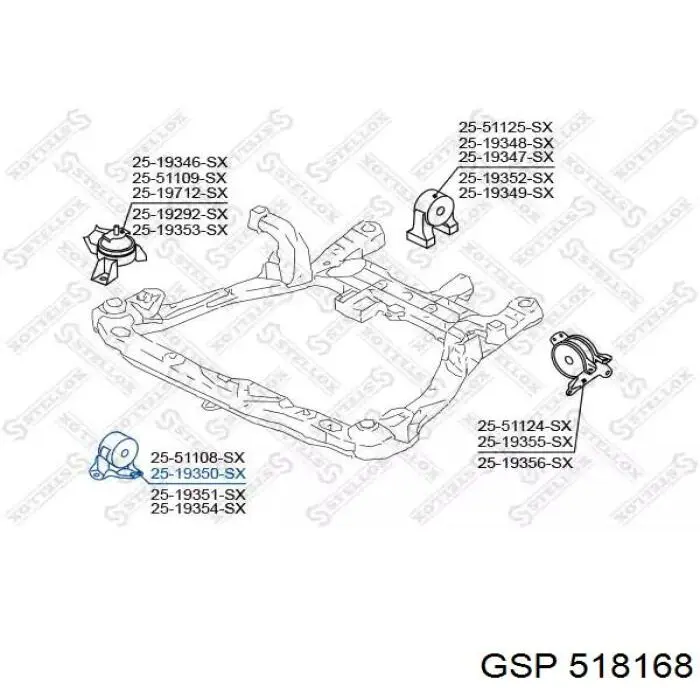 Soporte de motor derecho Japan Parts RUK98 precio, desde 53,72 EUR
