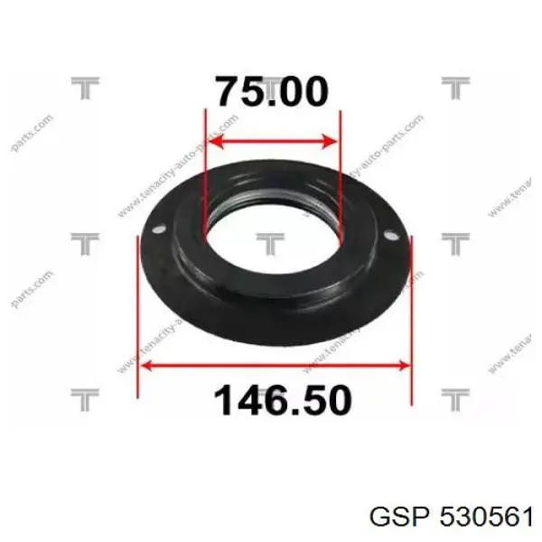 Comprar 530561 GSP Rodamiento de soporte del amortiguador delantero
