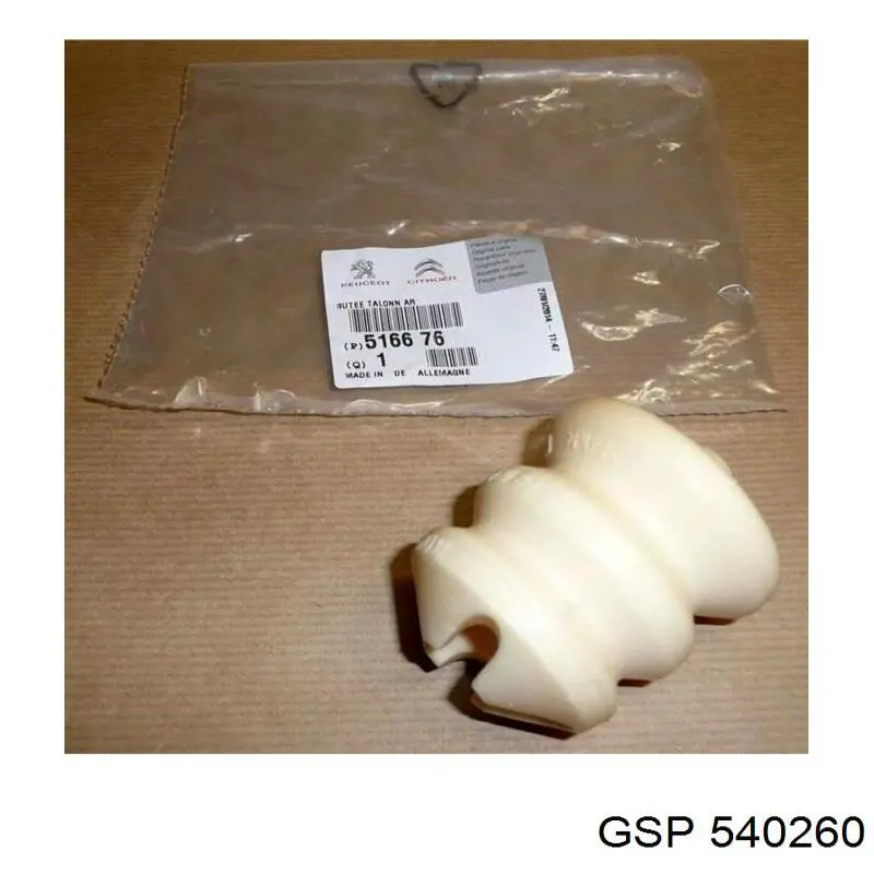 Guardapolvo amortiguador trasero 750949 Cautex