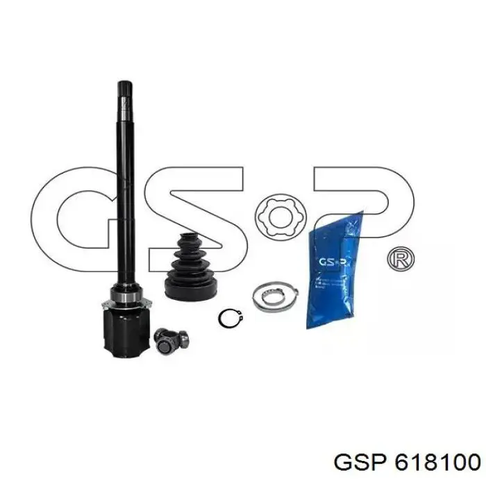 Junta homocinética interna delantera derecha GSP 618100 precio, desde 88,68 EUR