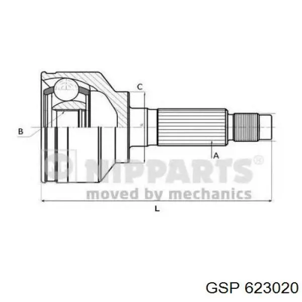 Comprar 44310S5A300 Honda Junta homocinética interna delantera derecha