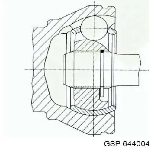Junta homocinética interna delantera GSP 644004 precio, desde 35,86 EUR