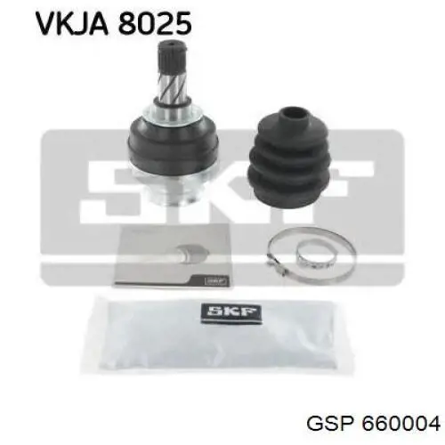 Junta homocinética interna delantera izquierda GSP 660004 precio, desde 39,24 EUR