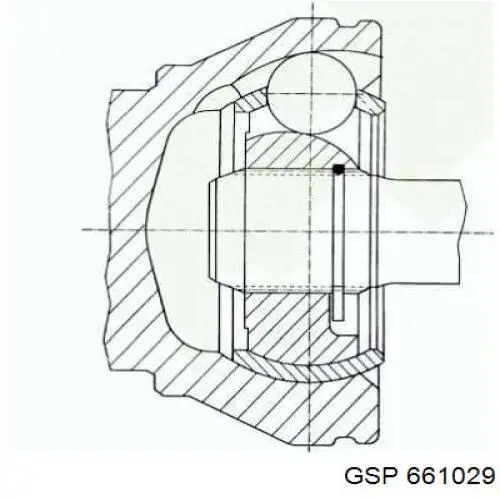 Comprar 661029 GSP Junta homocinética interna delantera izquierda