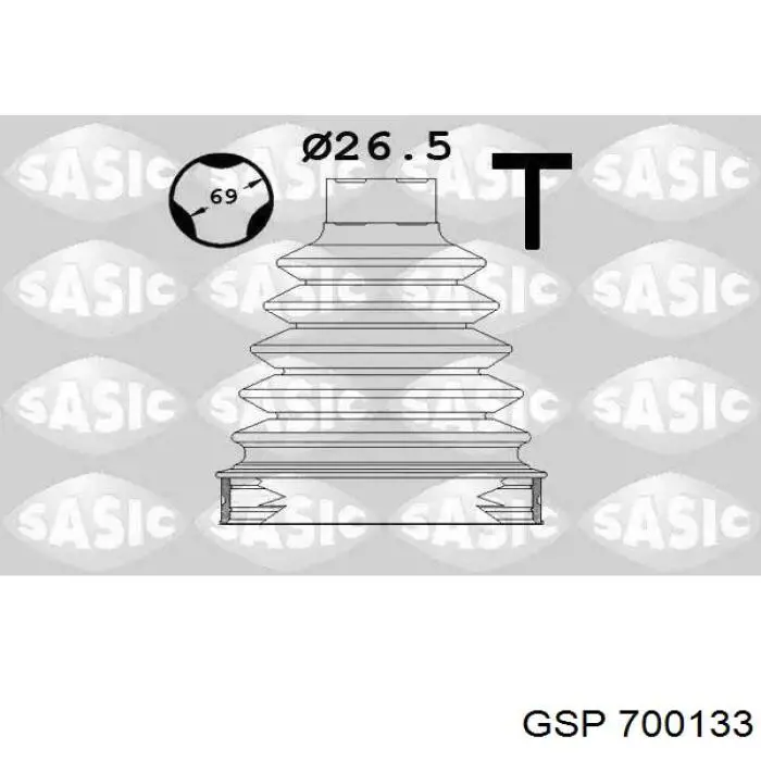 Comprar 700133 GSP Fuelle de semieje delantero interior