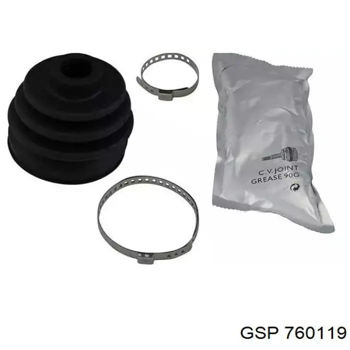 Fuelle, semieje delantero interior GSP 760119