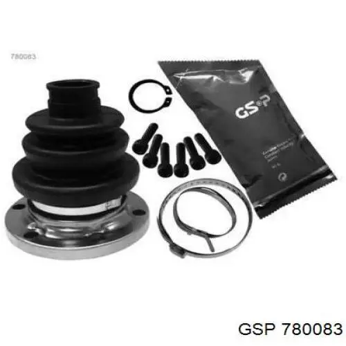 Fuelle interior de junta homocinética del semieje trasero GSP 780083