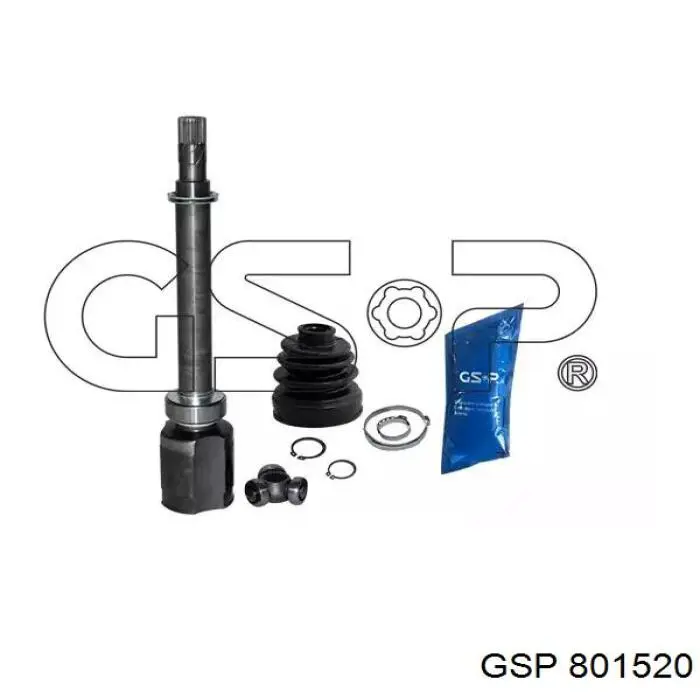 Junta homocinética exterior delantera GSP 801520 precio, desde 107,81 EUR