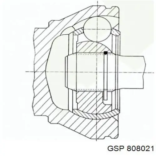 Junta homocinética exterior delantera Chevrolet Aveo 2 T250, T255