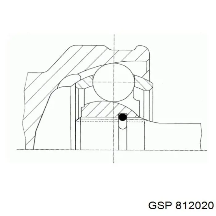 Junta homocinética exterior delantera GSP 812020 precio, desde 34,36 EUR