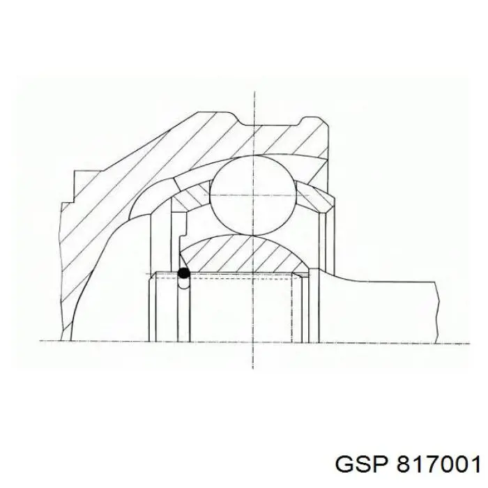 Junta homocinética exterior delantera GSP 817001 precio, desde 32,99 EUR