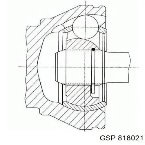 Junta homocinética exterior delantera GSP 818021 precio, desde 63,89 EUR