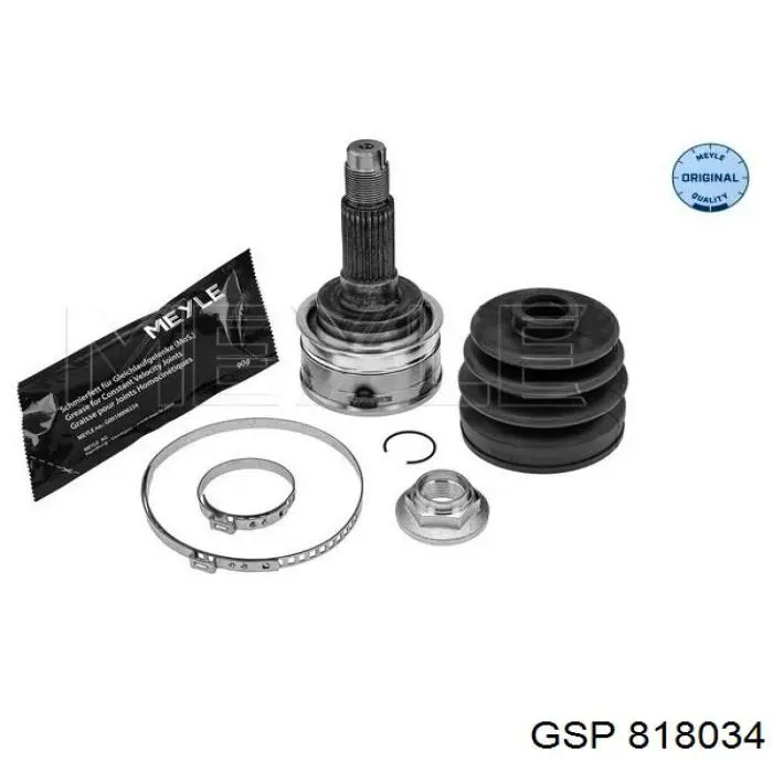 Junta homocinética exterior delantera GSP 818034 precio, desde 43,15 EUR