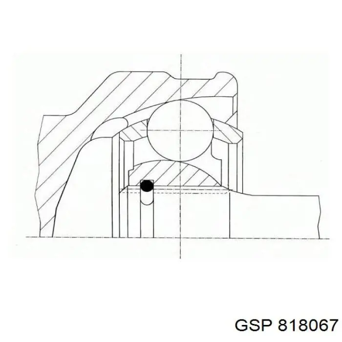 Junta homocinética exterior delantera GSP 818067 precio, desde 69,21 EUR