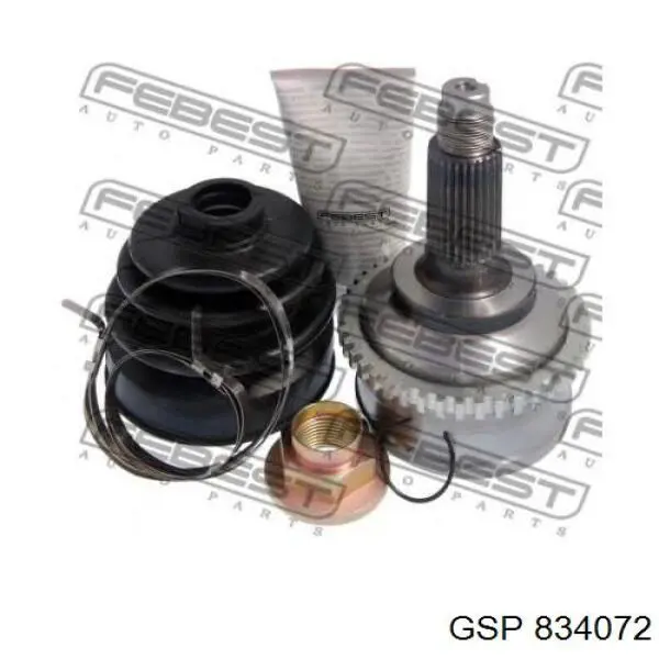 Junta homocinética exterior delantera GSP 834072 precio, desde 47,13 EUR