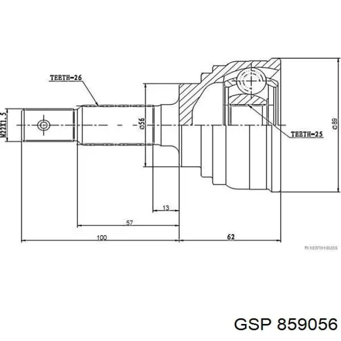 Comprar TO005 HDK Junta homocinetica