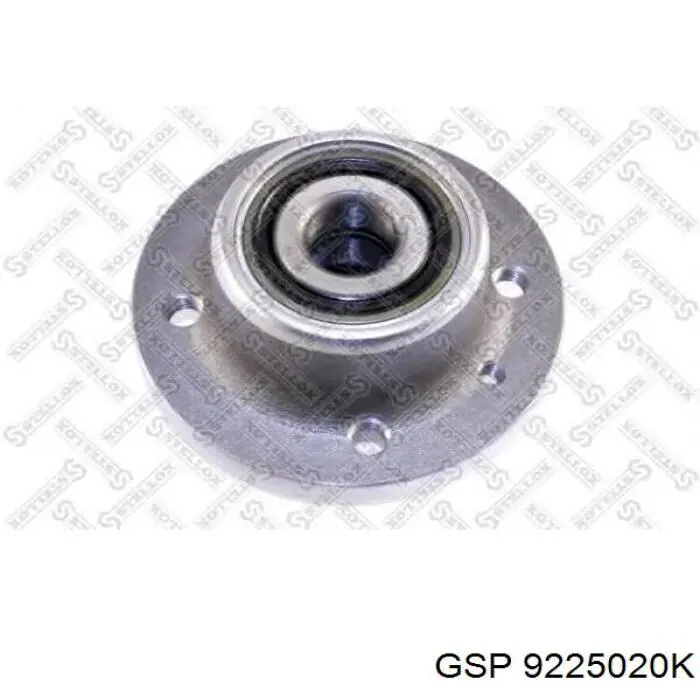Cubo de rueda trasero KWD1342 Dayco