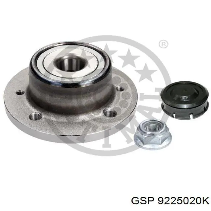 Cubo de rueda trasero Renault 21 S48