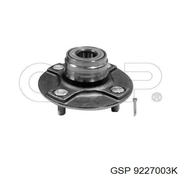 Buje de rueda GSP 9227003K precio, desde 51,08 EUR