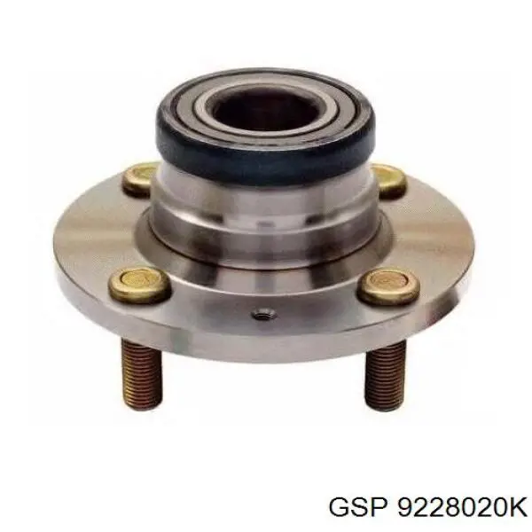 Cubo de rueda trasero 9228020K GSP