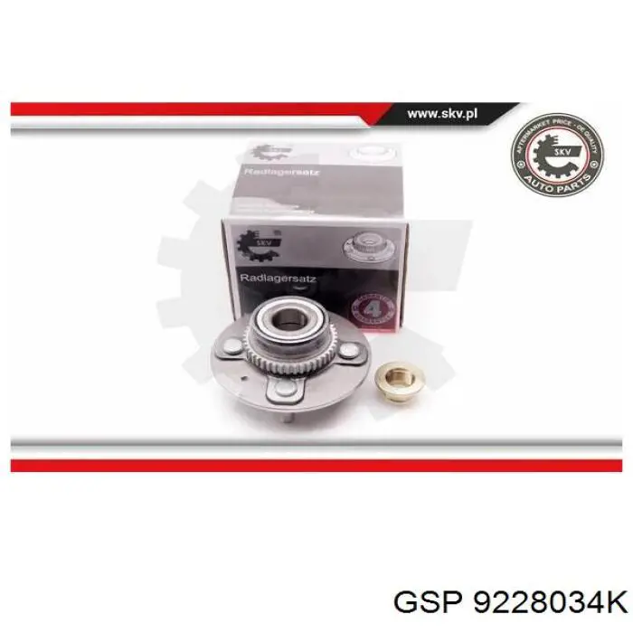 Cubo de rueda trasero A520047 Ackojap
