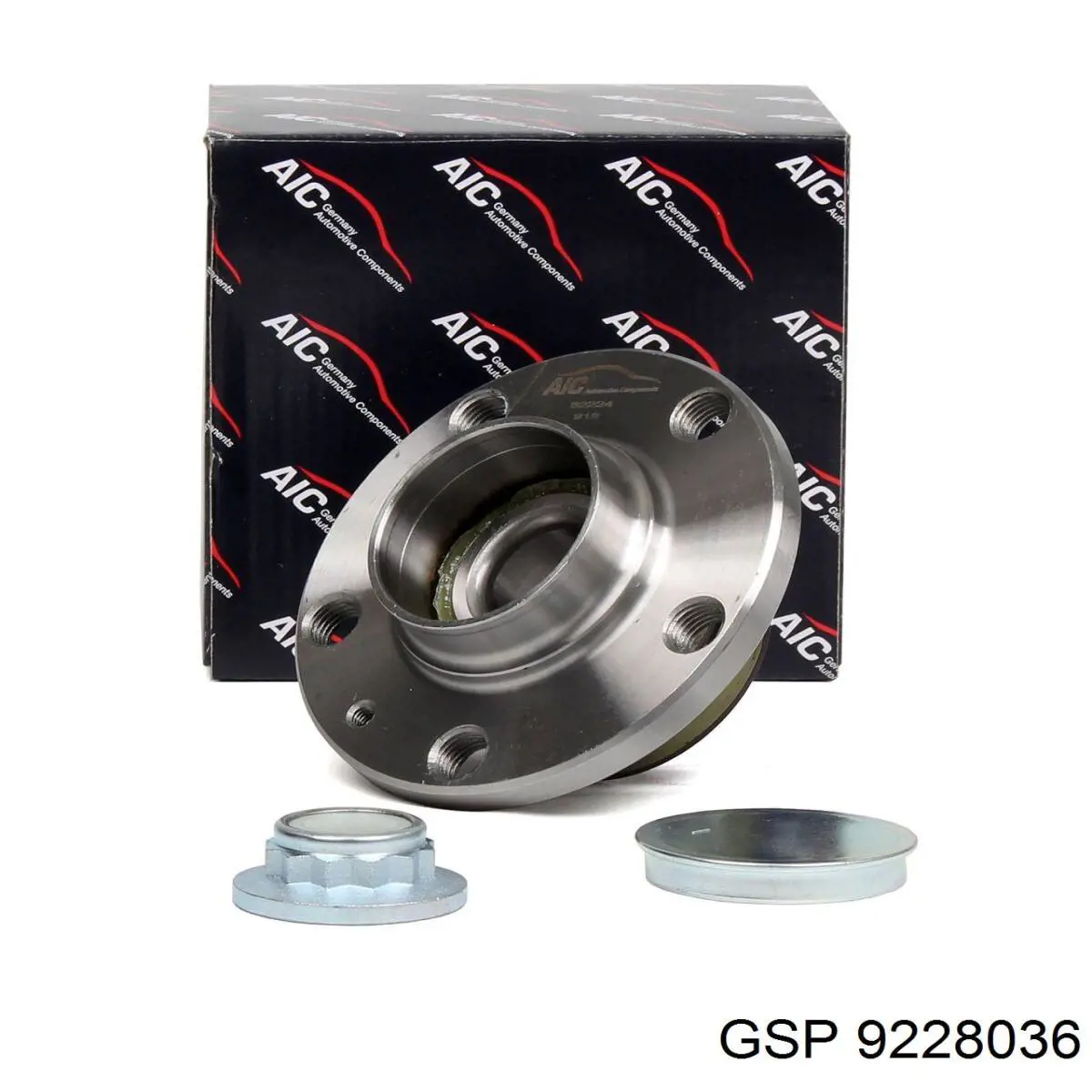 Cubo de rueda trasero 9228036 GSP