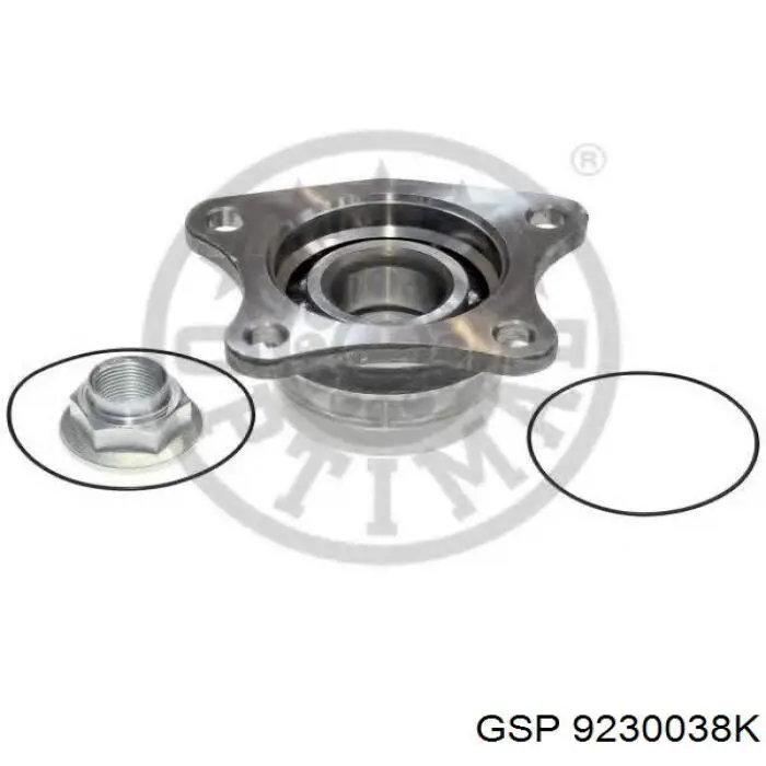 Cojinete de rueda trasero Toyota Celica T16