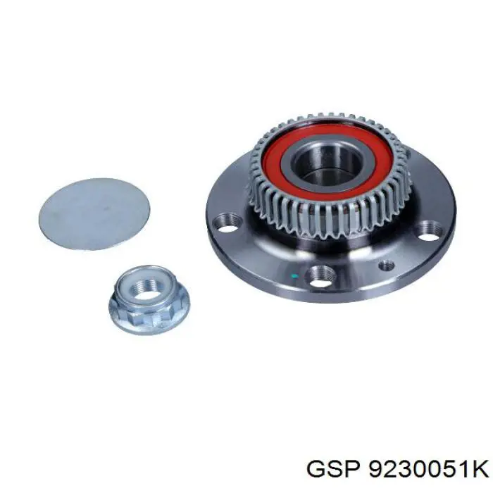 Cubo de rueda trasero 461023 Cautex