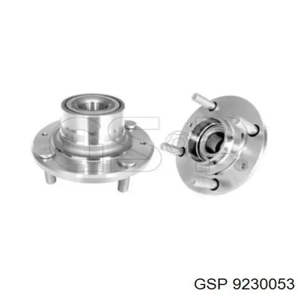 Cubo de rueda trasero M471I28 NPS