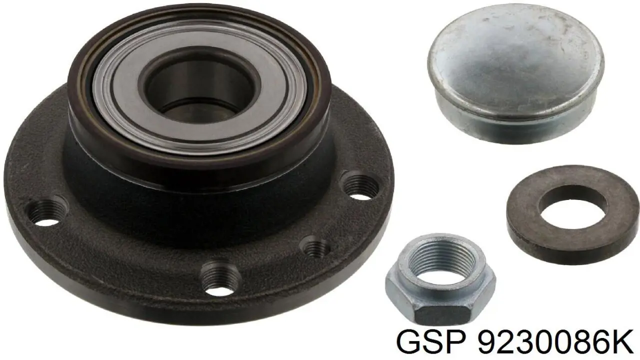 9230086K GSP cubo de rueda trasero