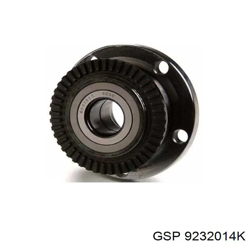 Cubo de rueda trasero 9232014K GSP